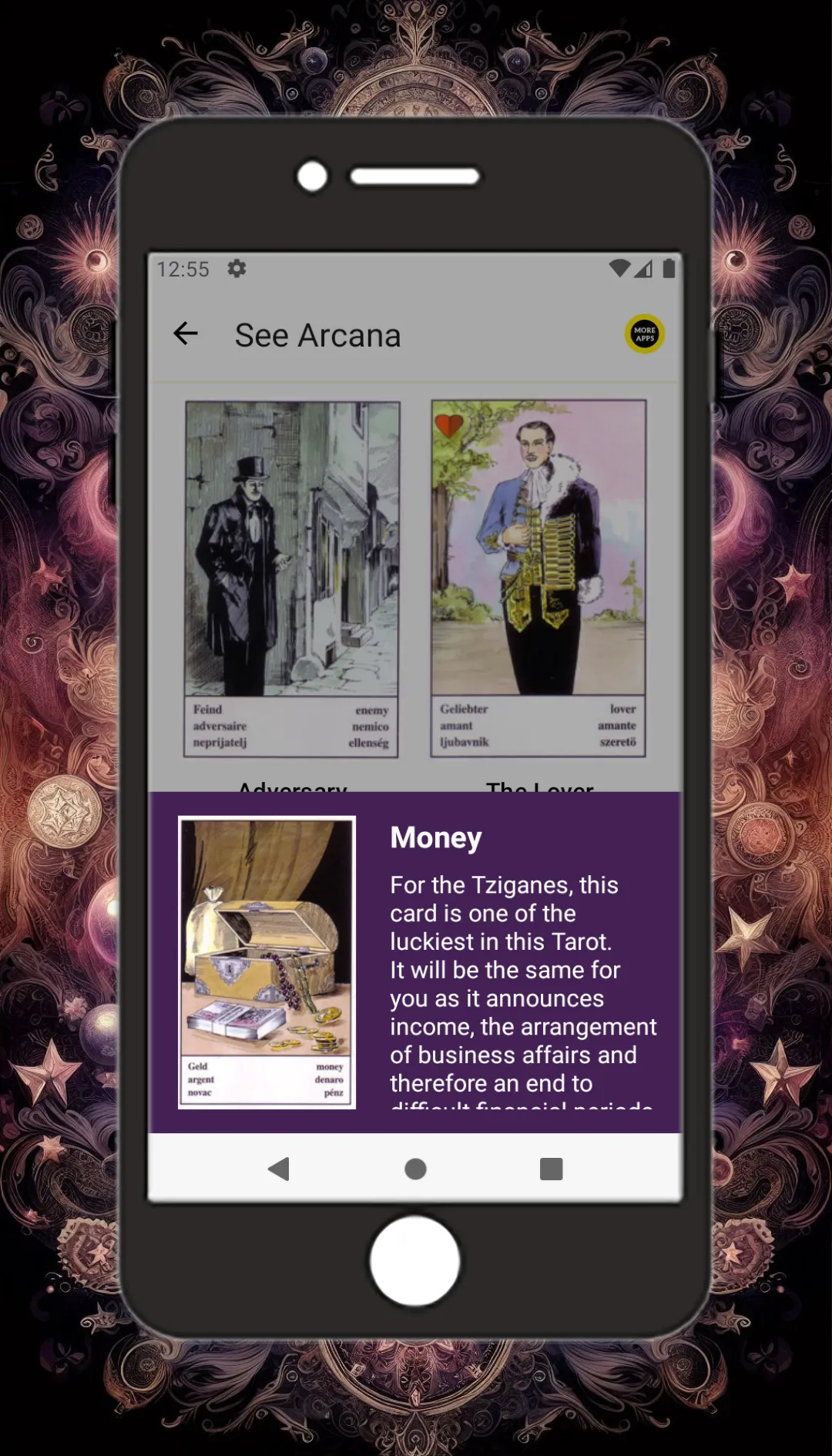 Gypsy Tarot | Indus Appstore | Screenshot