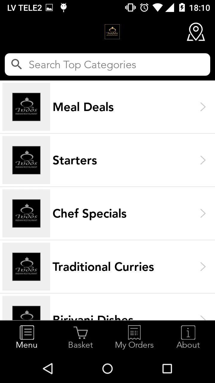 Indos Restaraunt | Indus Appstore | Screenshot