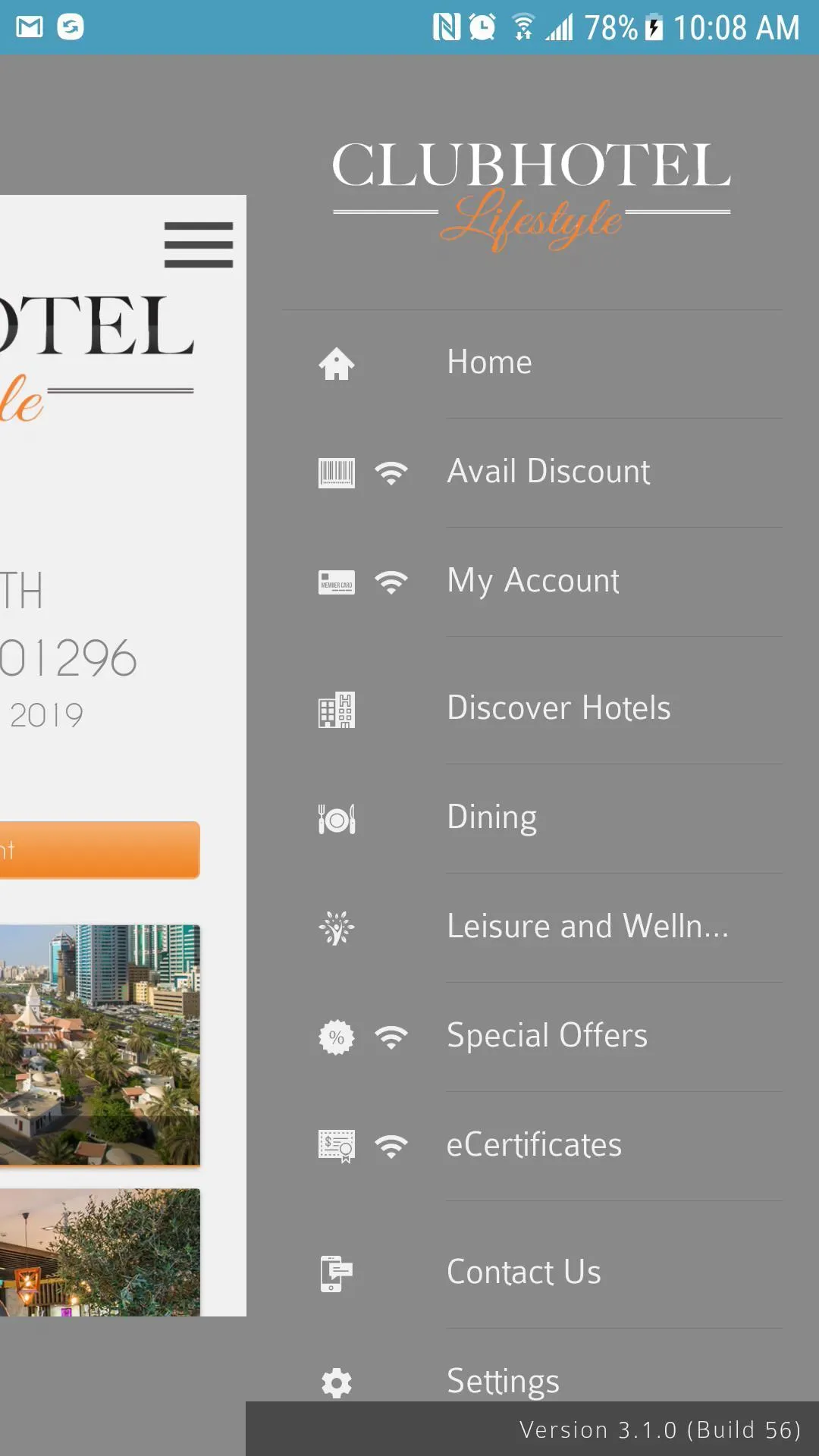 CLUBHOTEL Lifestyle | Indus Appstore | Screenshot