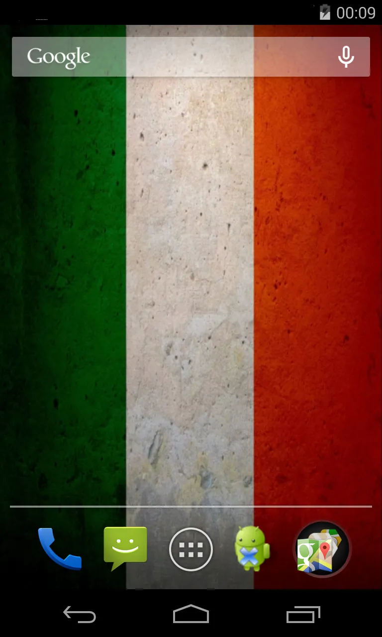 Flag of Italy Live Wallpaper | Indus Appstore | Screenshot