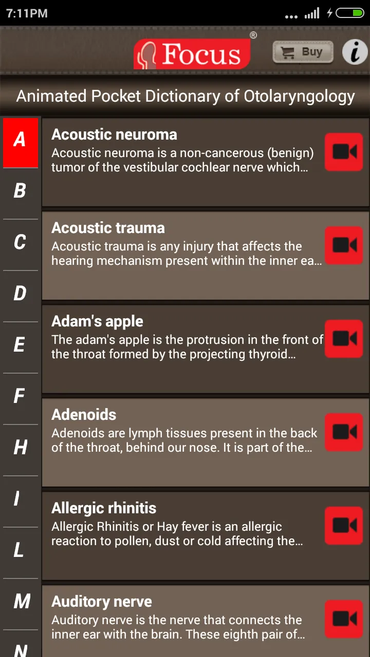 Otolaryngology-Dictionary | Indus Appstore | Screenshot