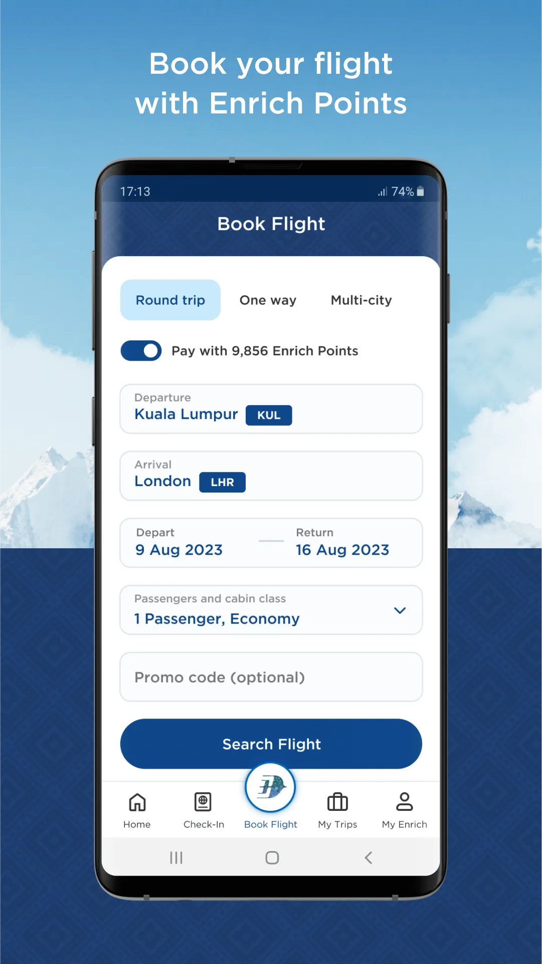 Malaysia Airlines | Indus Appstore | Screenshot