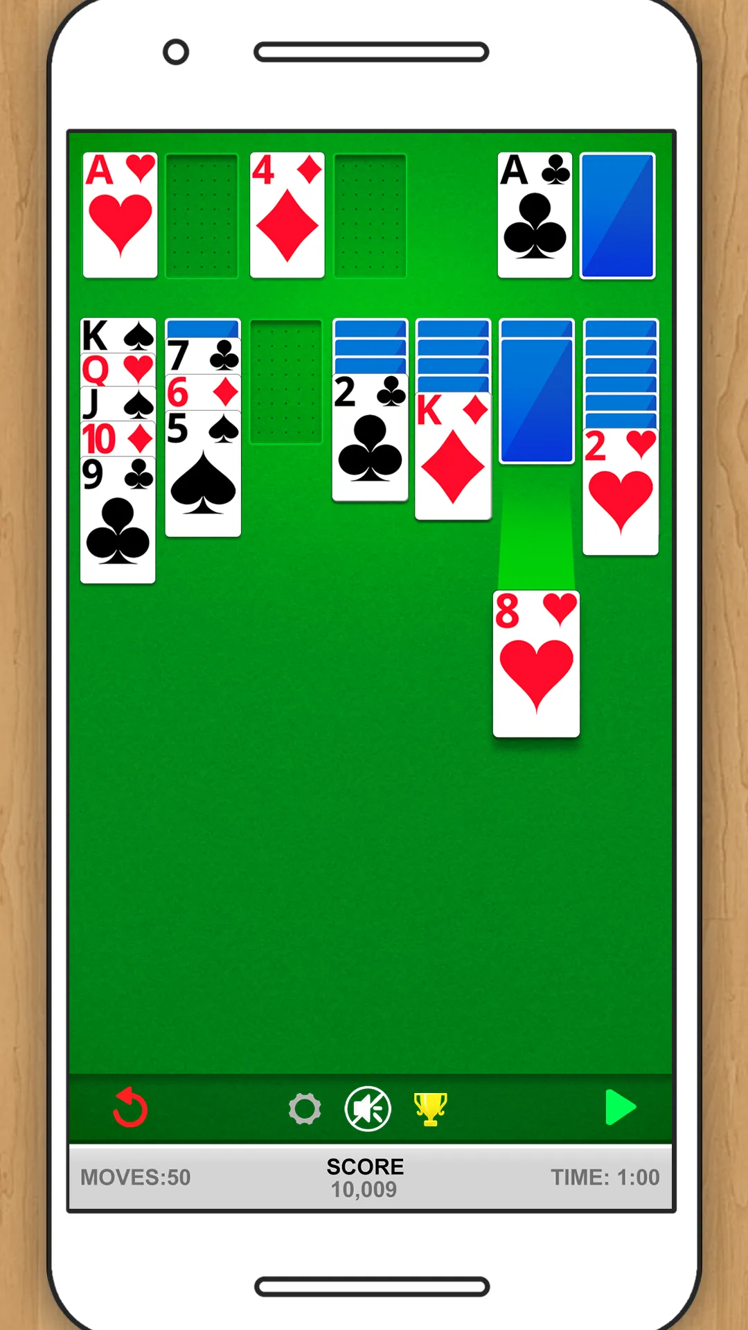 SOLITAIRE CLASSIC CARD GAME | Indus Appstore | Screenshot