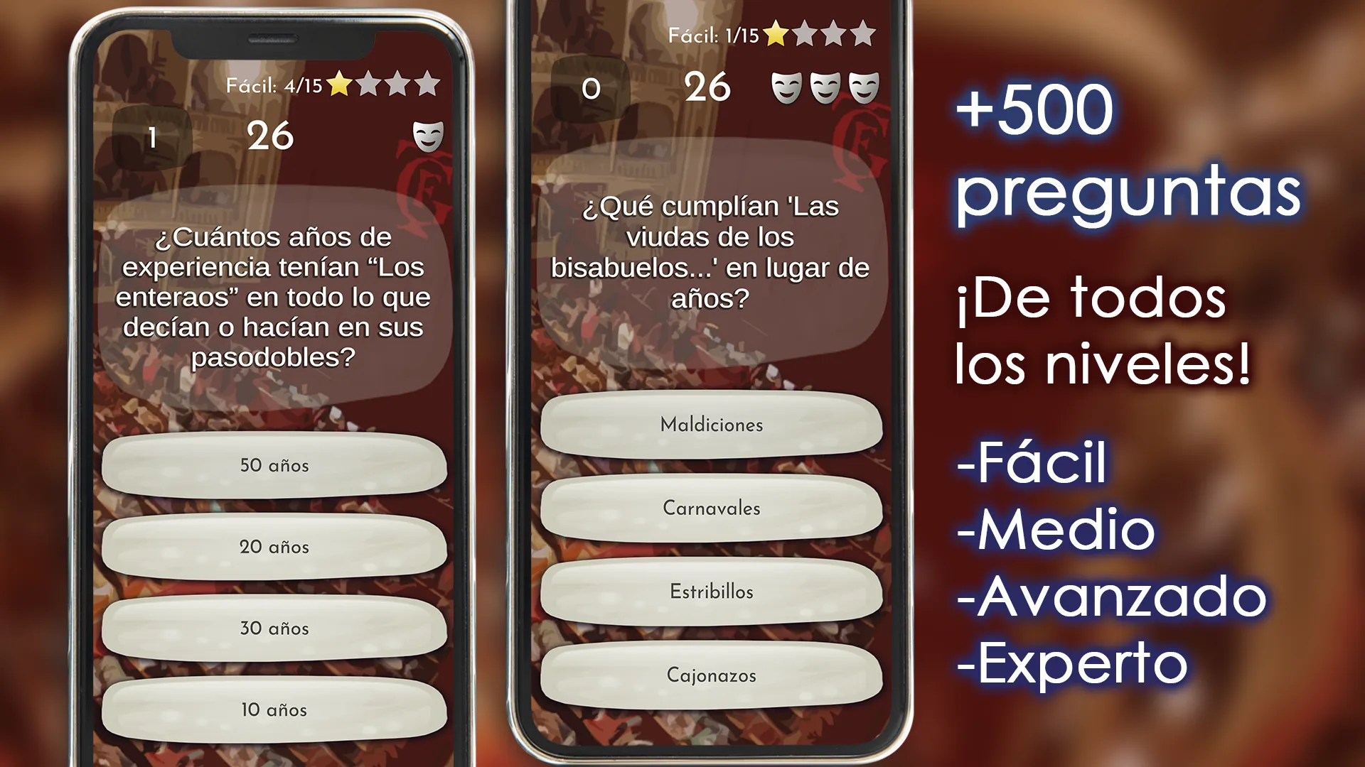 Quiz Carnaval de Cádiz | Indus Appstore | Screenshot