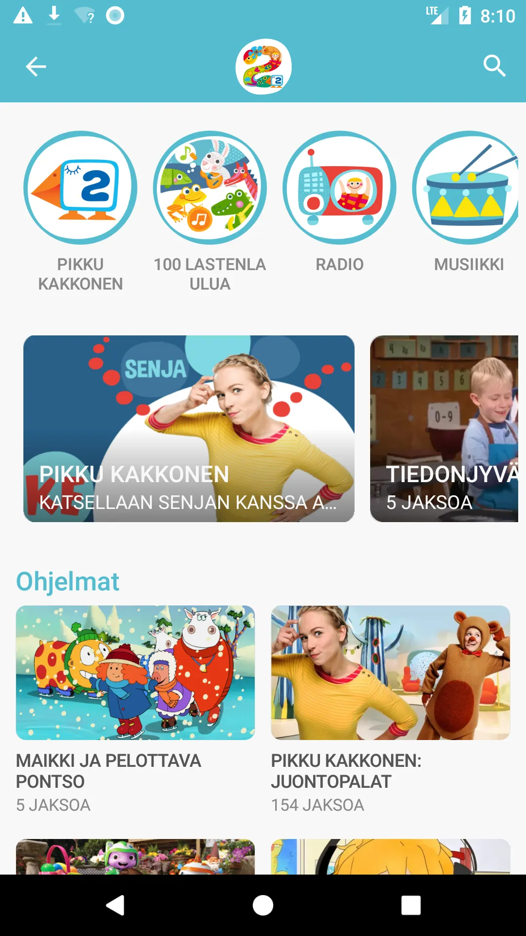 Yle Kids Areena | Indus Appstore | Screenshot