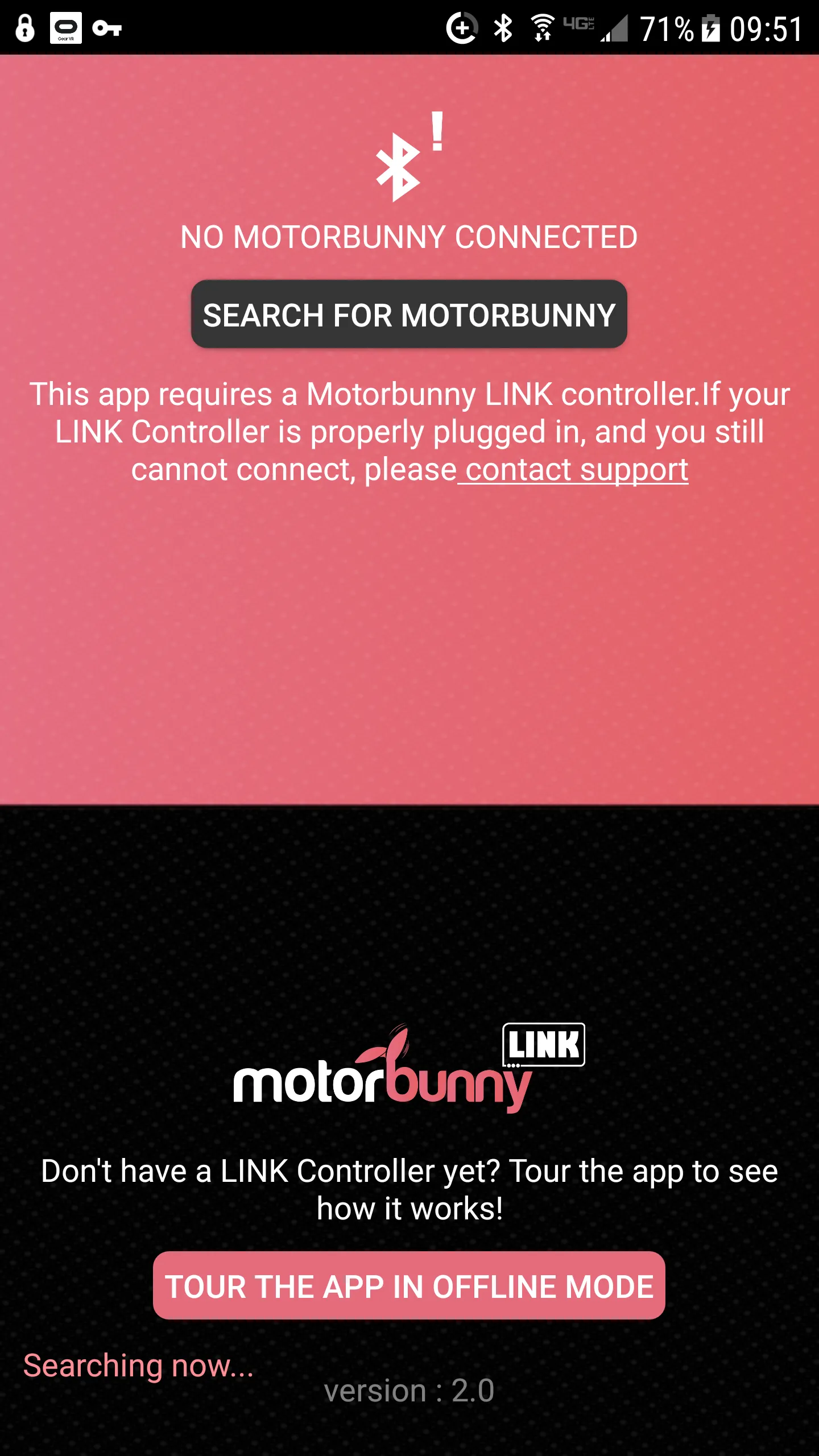 Motorbunny LINK Controller | Indus Appstore | Screenshot