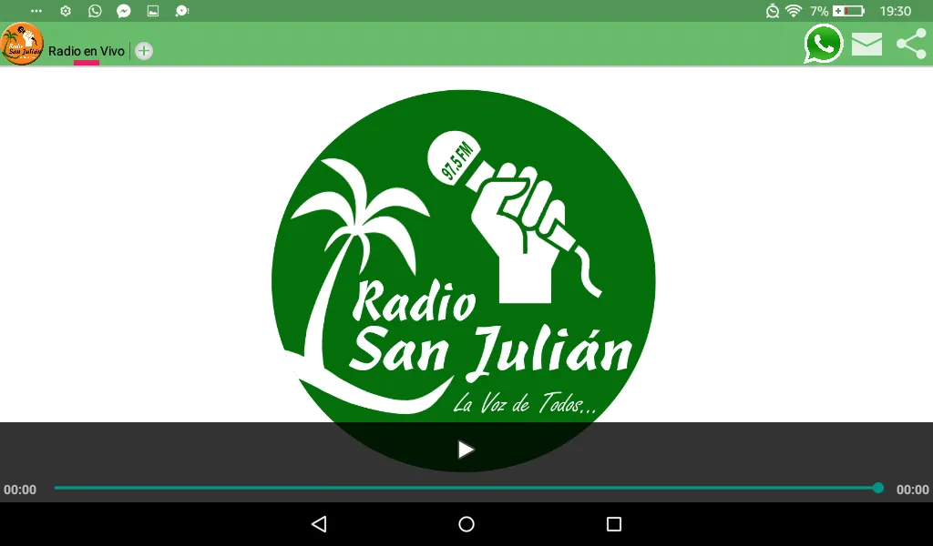 Radio San Julián 97.5 FM | Indus Appstore | Screenshot