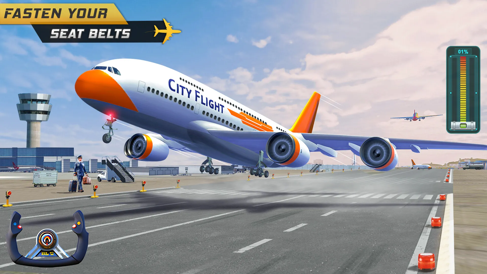 Airplane Game 3D: Flight Pilot | Indus Appstore | Screenshot