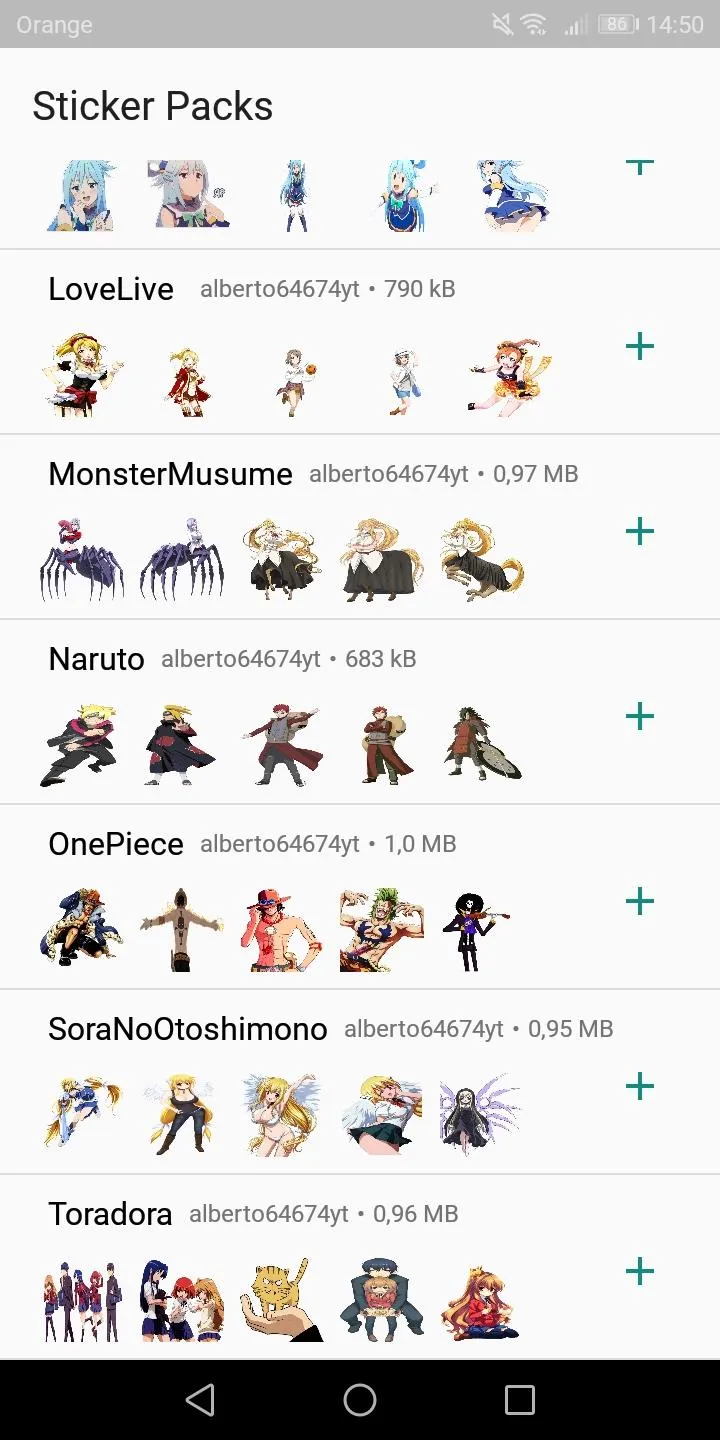 Anime Stickers for Whatsapp | Indus Appstore | Screenshot