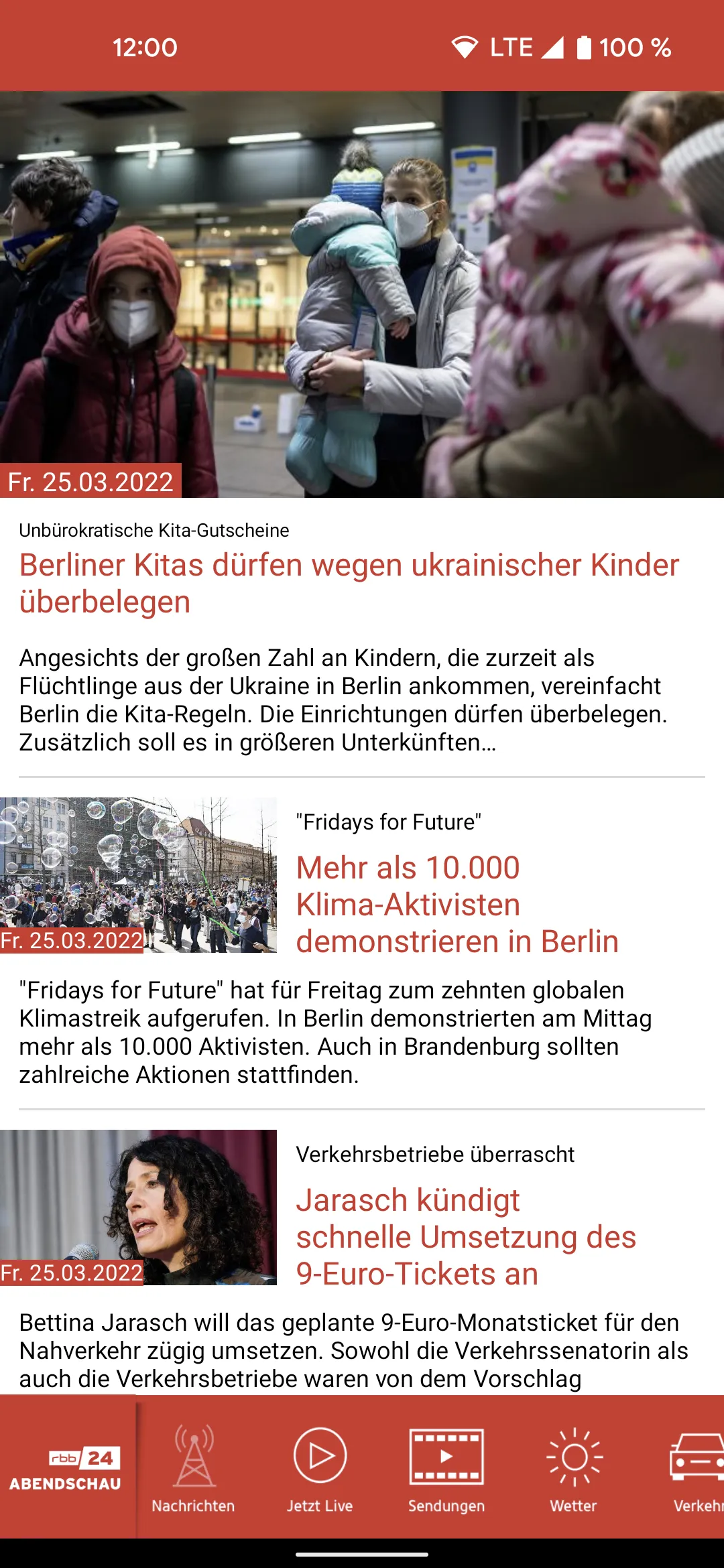 rbb24 Abendschau | Indus Appstore | Screenshot