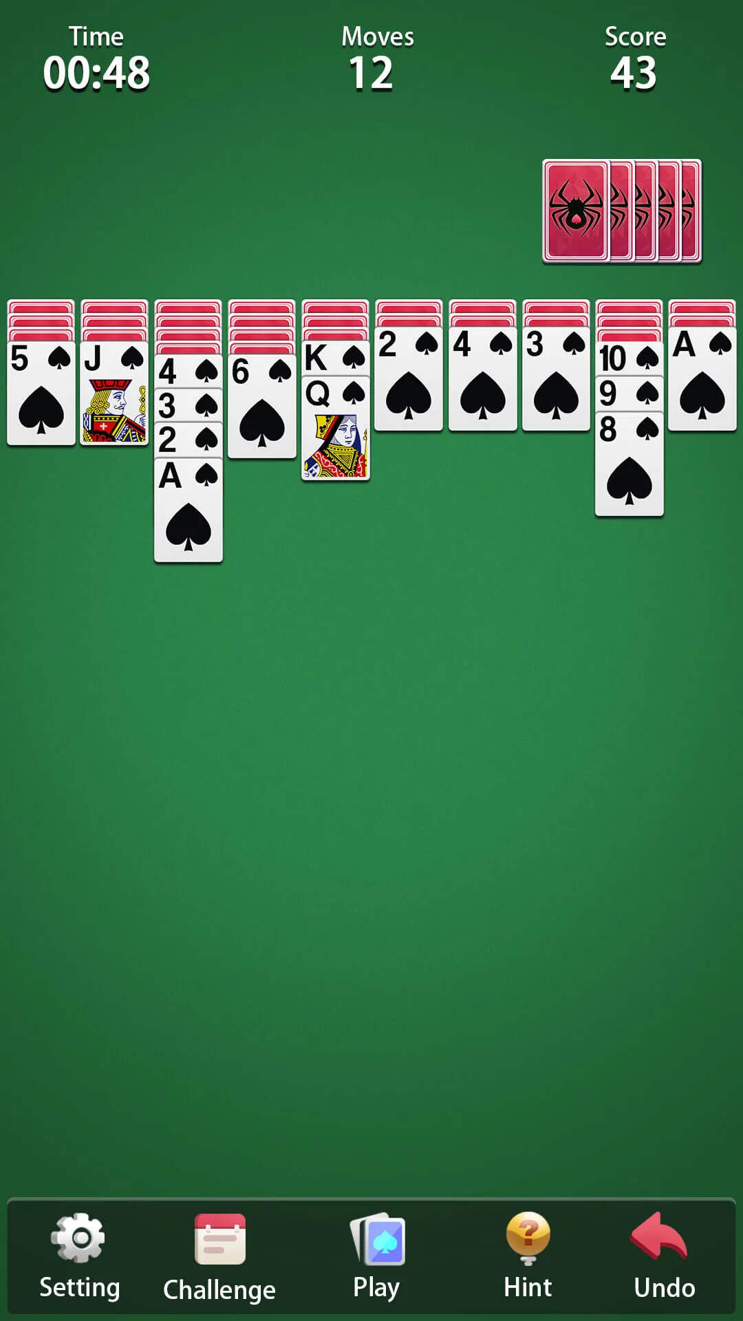 Spider Solitaire - Card Games | Indus Appstore | Screenshot