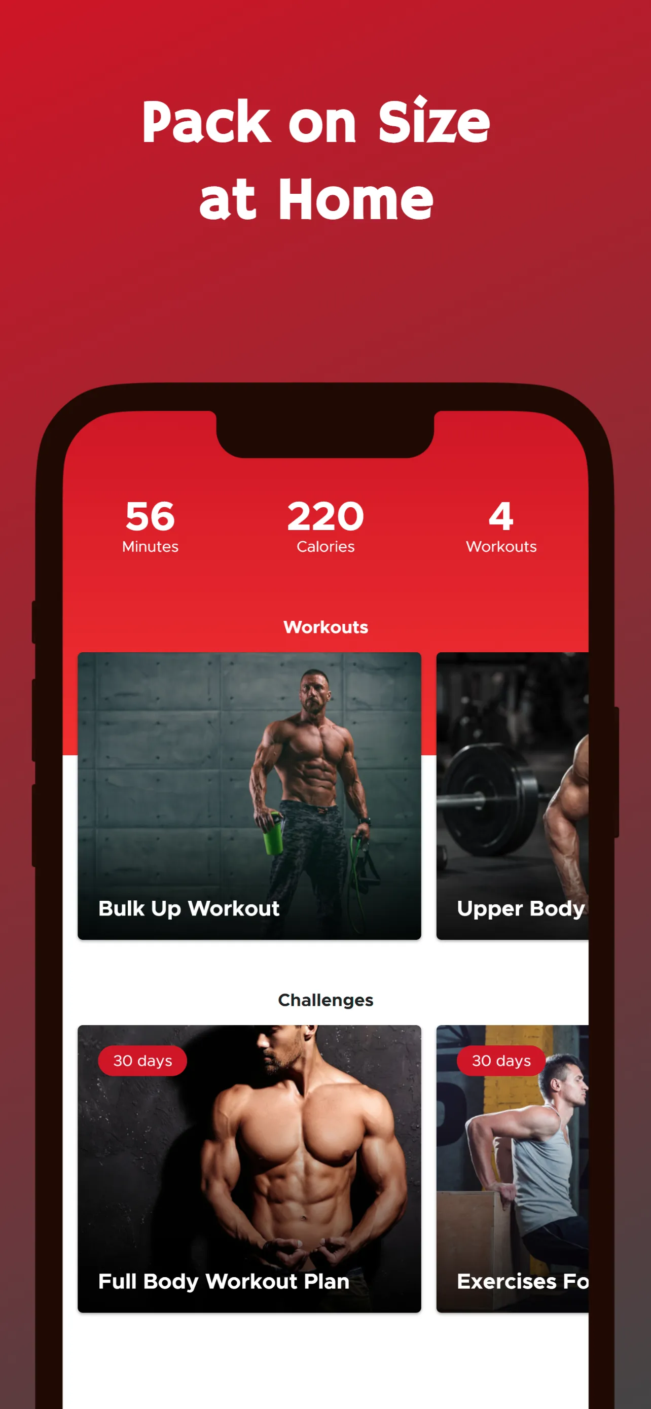 Bulk Up at Home - Build Muscle | Indus Appstore | Screenshot