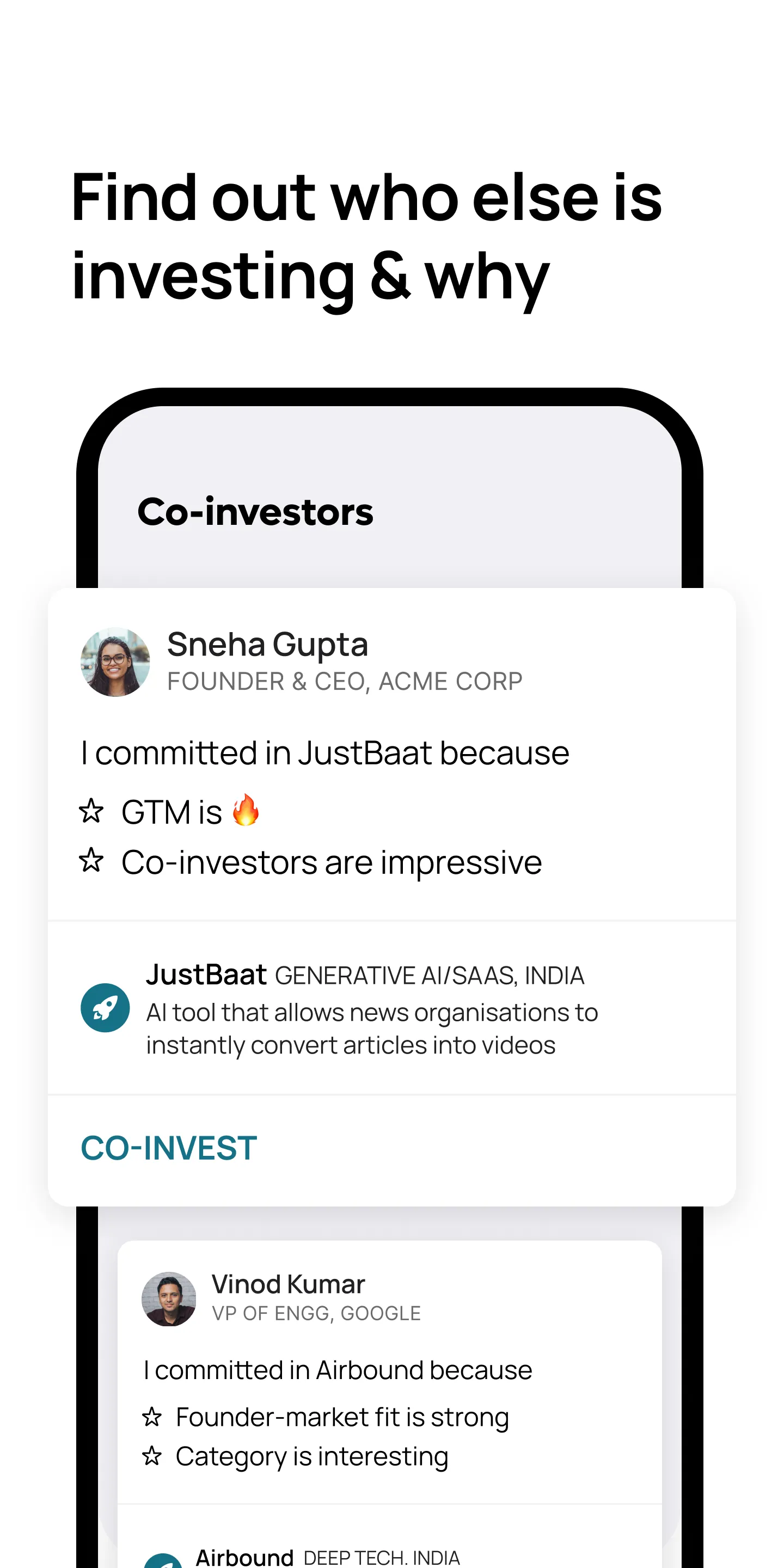 Misfits - Invest in startups | Indus Appstore | Screenshot