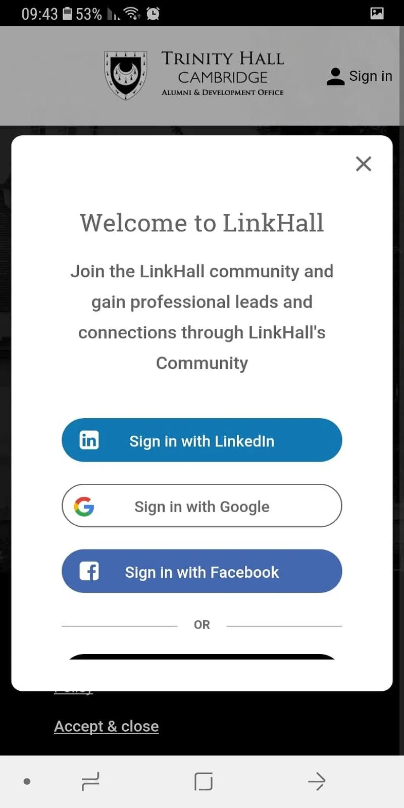 LinkHall | Indus Appstore | Screenshot