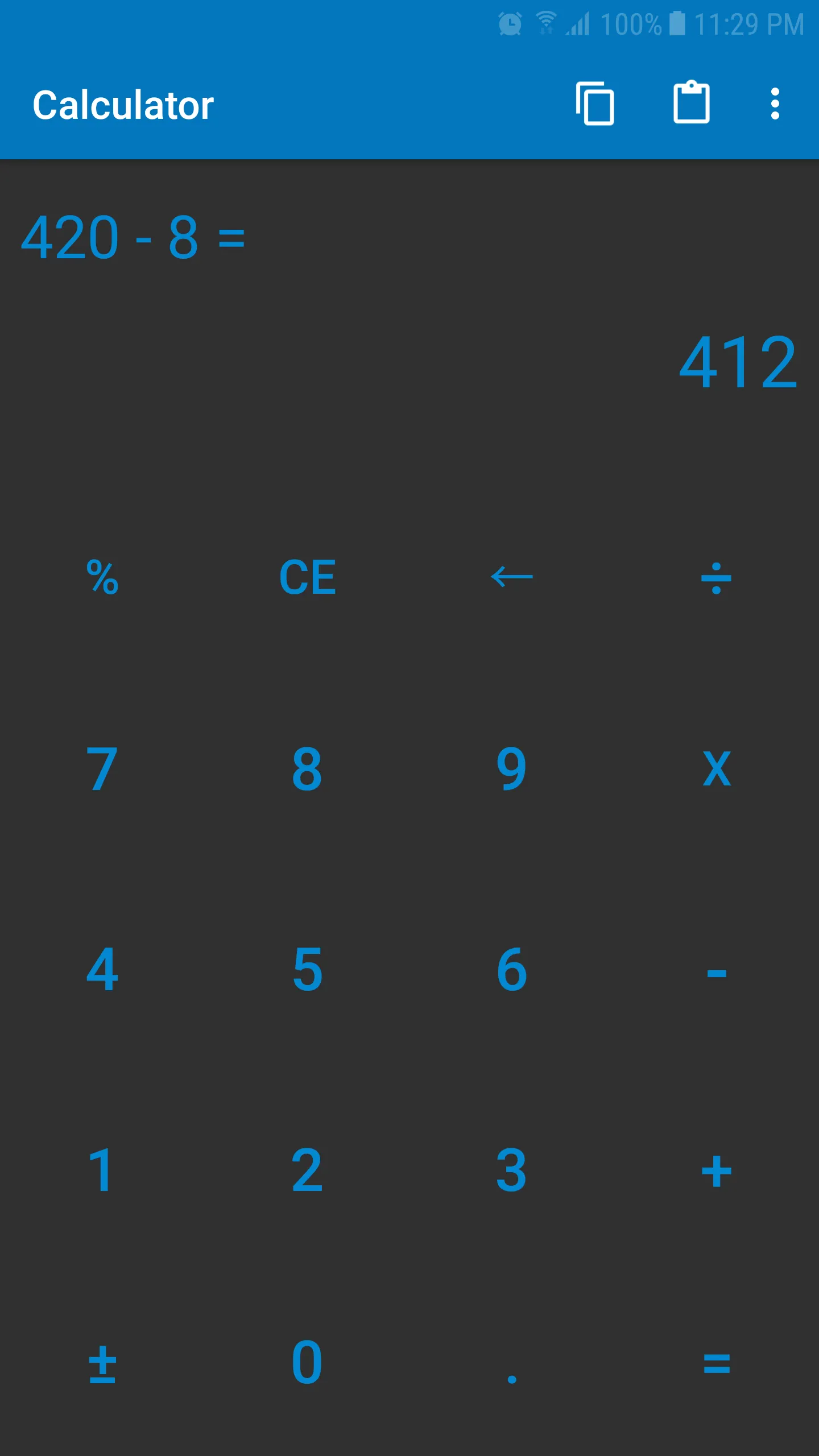 Calculator - Simplicity | Indus Appstore | Screenshot