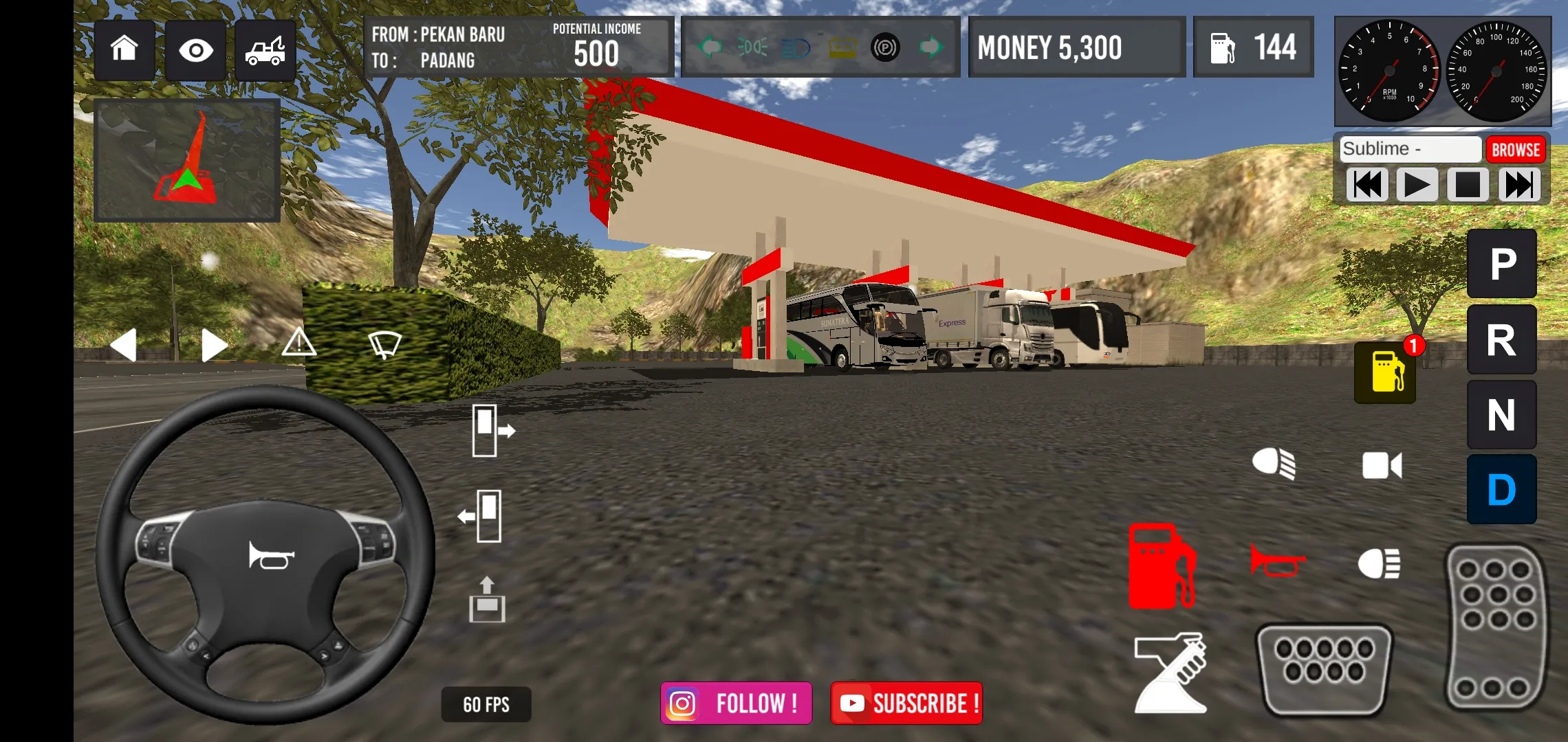 IDBS Simulator Bus Sumatera | Indus Appstore | Screenshot