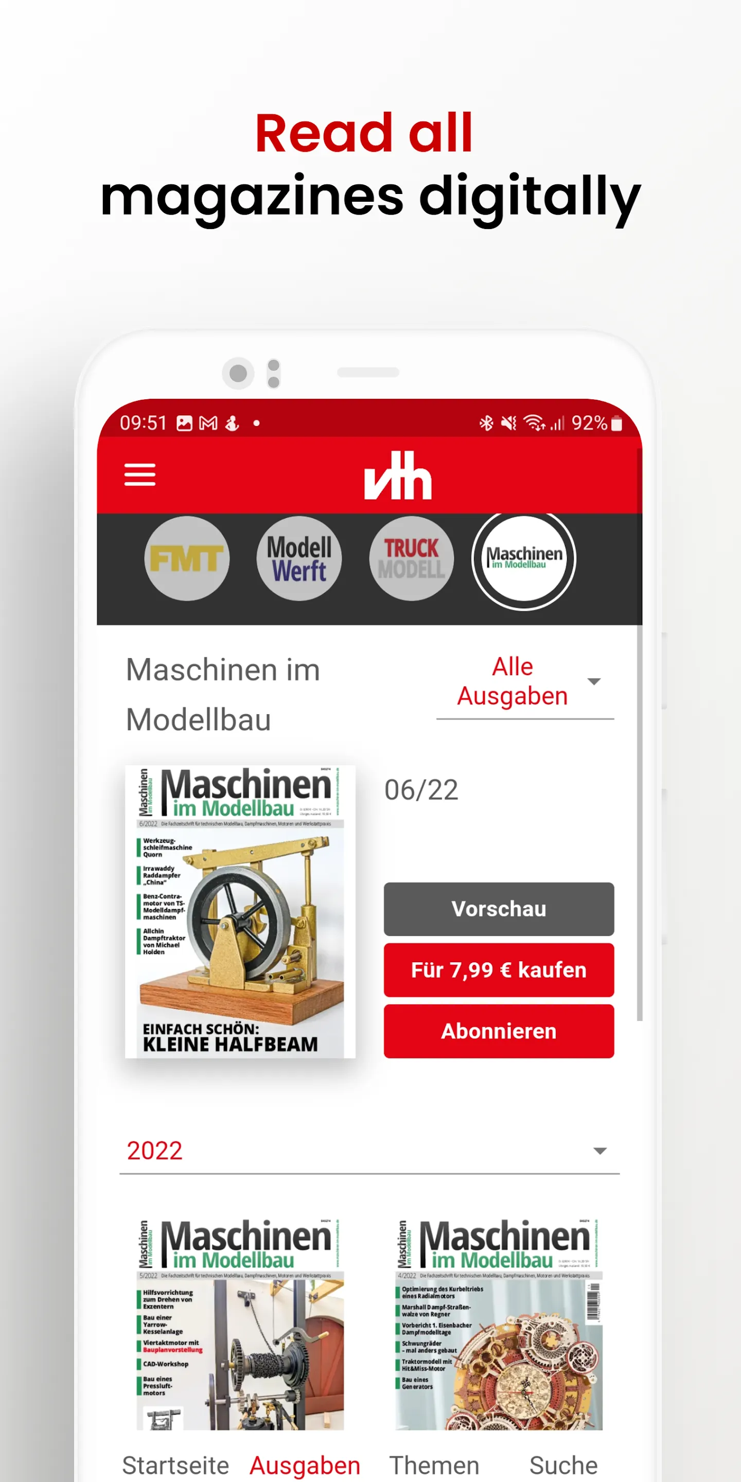 VTH- Meine Welt des Modellbaus | Indus Appstore | Screenshot