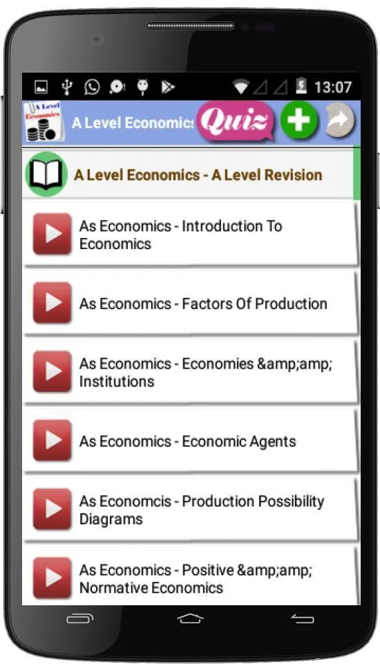 A Level Economics | Indus Appstore | Screenshot