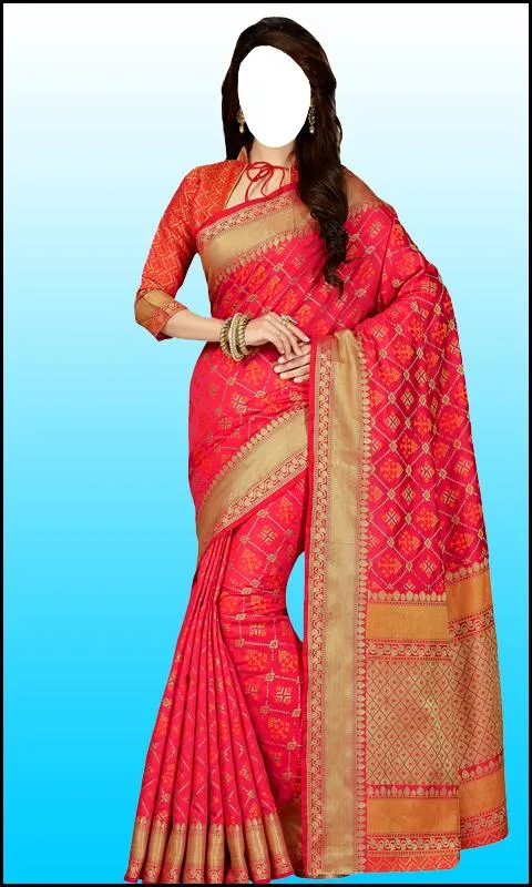 Women Saree Photo Suits | Indus Appstore | Screenshot