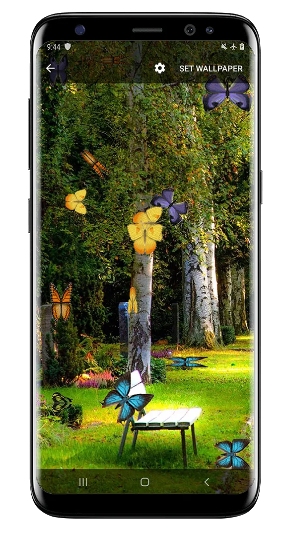 Butterfly and Blossom live wal | Indus Appstore | Screenshot