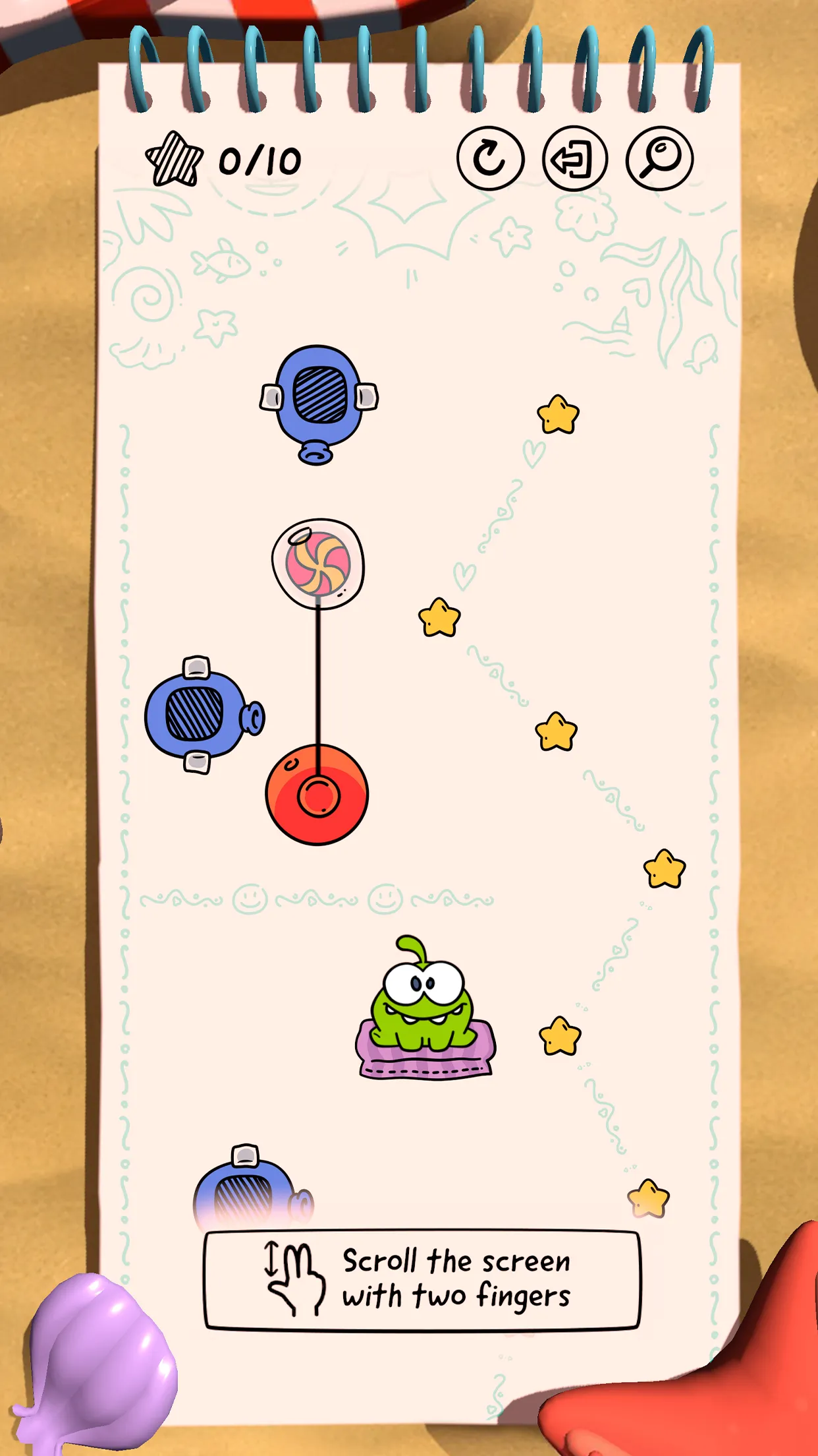 Cut the Rope Daily | Indus Appstore | Screenshot