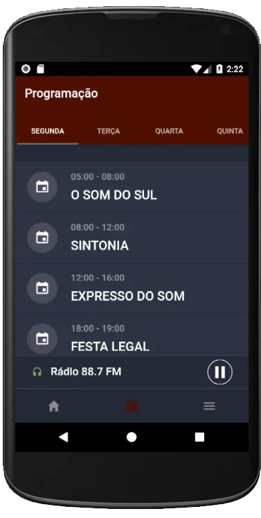 Rádio 88,7 FM | Indus Appstore | Screenshot