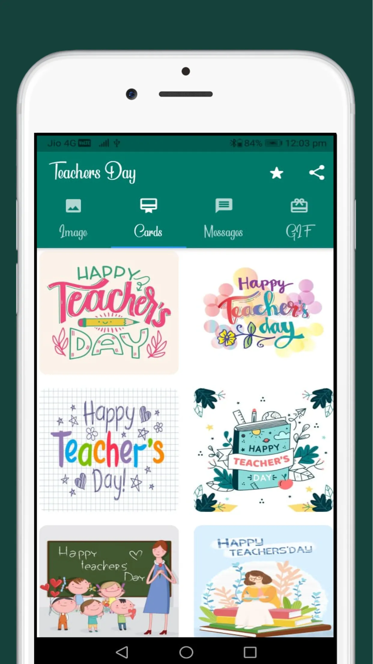 Teachers Day Wishes | Indus Appstore | Screenshot