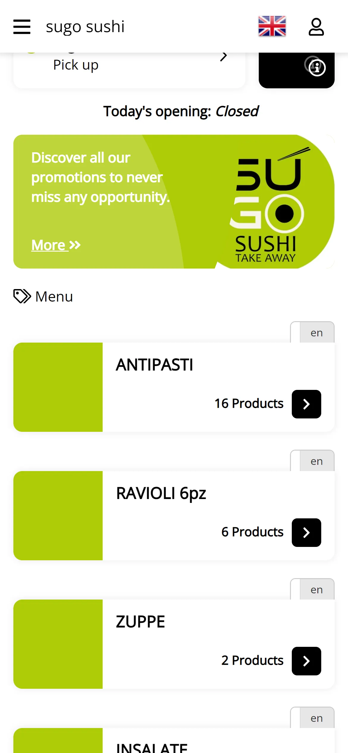 Sugo Sushi | Indus Appstore | Screenshot