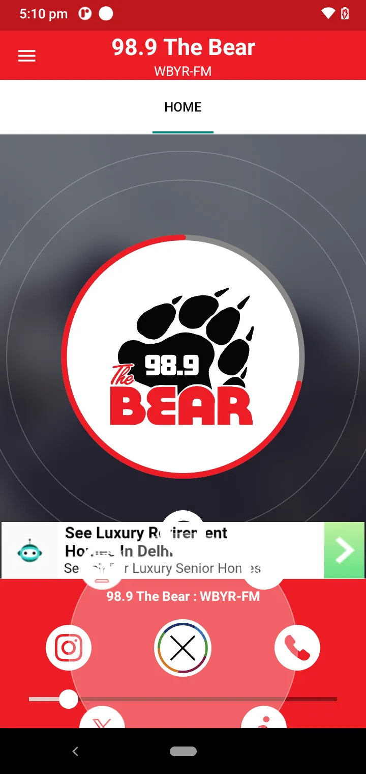 98.9 The Bear | Indus Appstore | Screenshot