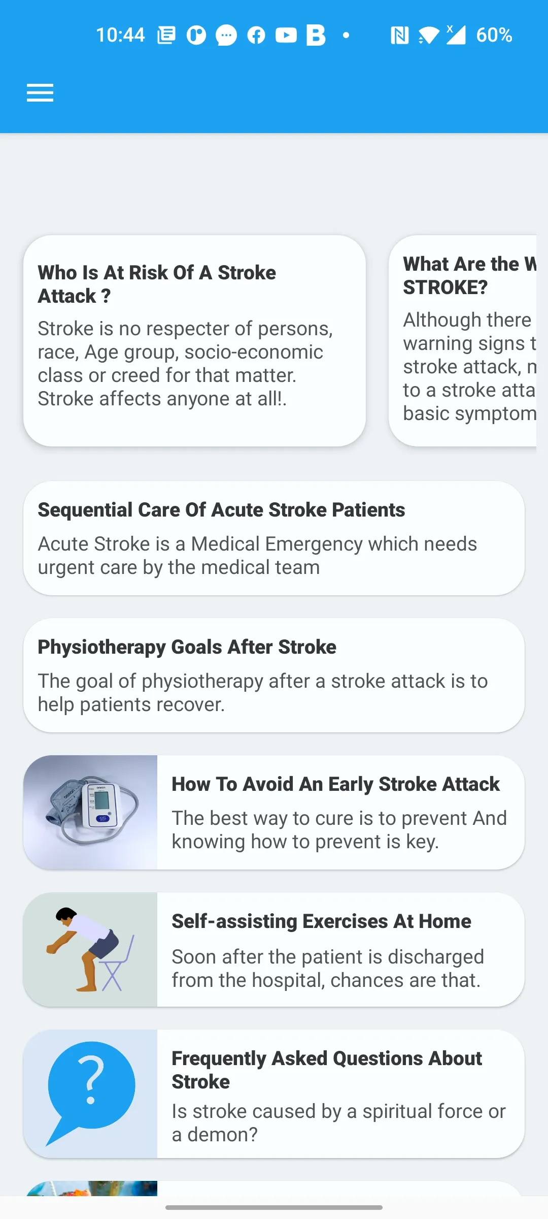 Hope After Stroke | Indus Appstore | Screenshot