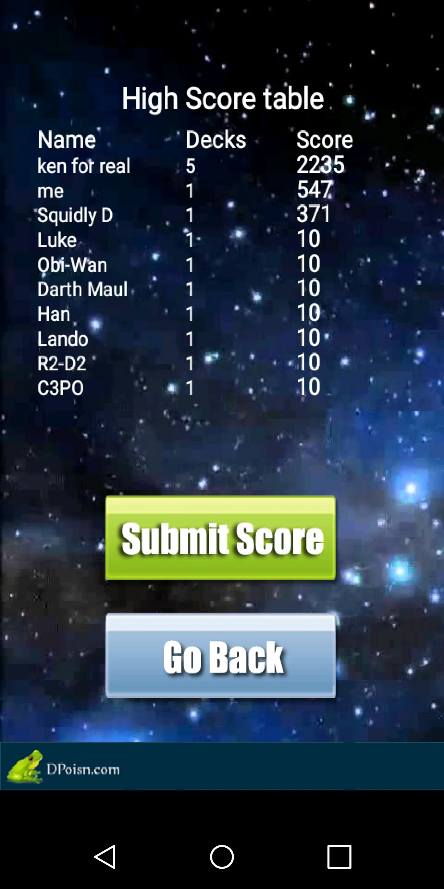 21 Solitaire Game | Indus Appstore | Screenshot