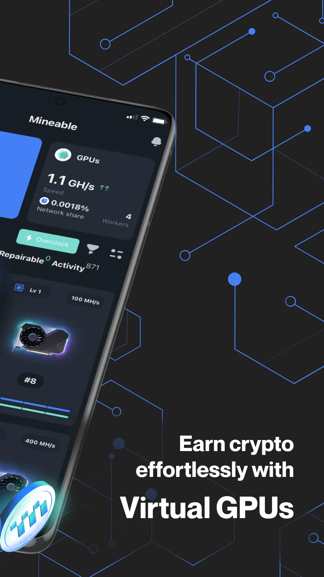 Mineable - Earn Passive Crypto | Indus Appstore | Screenshot