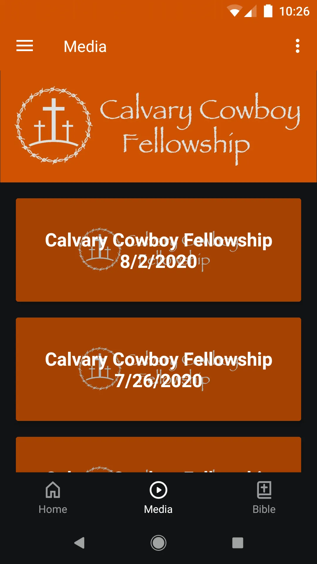 Calvary Cowboy Fellowship | Indus Appstore | Screenshot