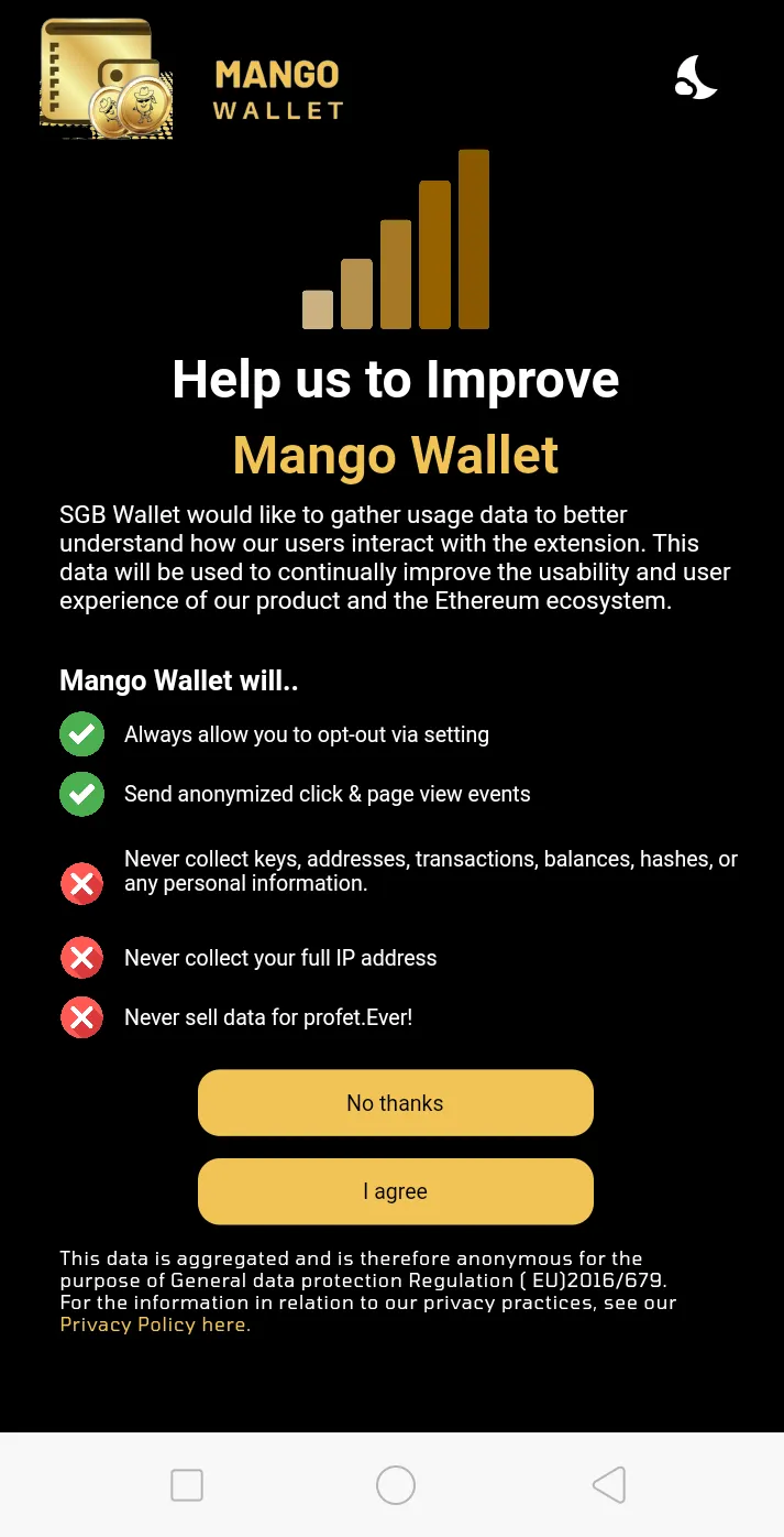 Mango Wallet | Indus Appstore | Screenshot