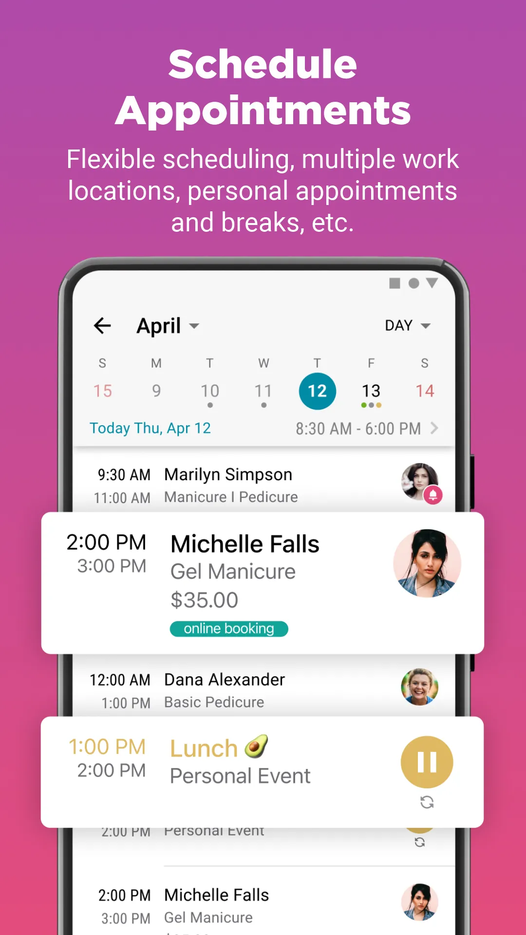 Masters Pro: Scheduling App | Indus Appstore | Screenshot