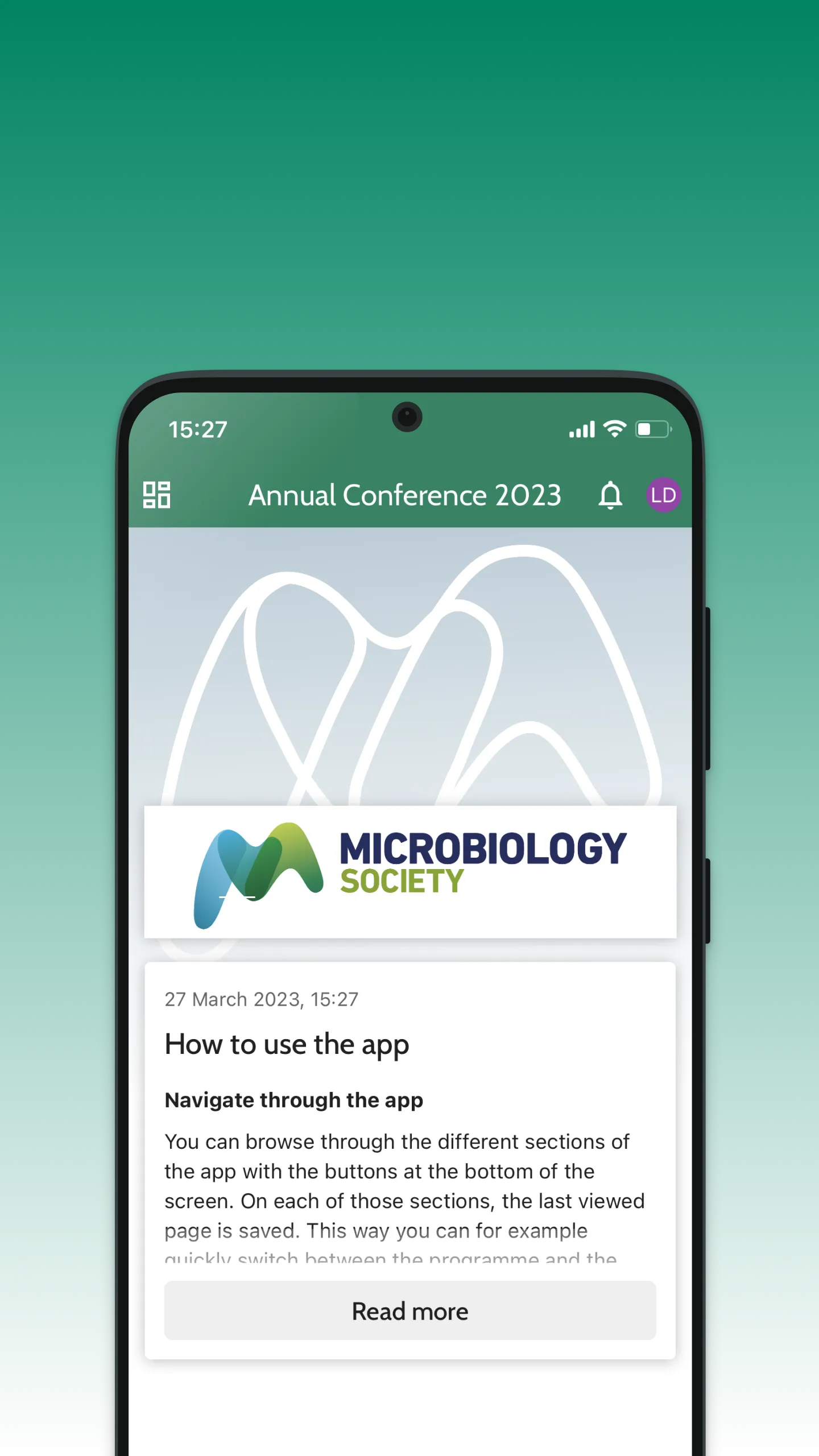 Microbiology Society | Indus Appstore | Screenshot