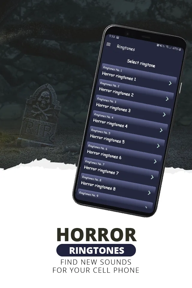 Horror ringtones | Indus Appstore | Screenshot