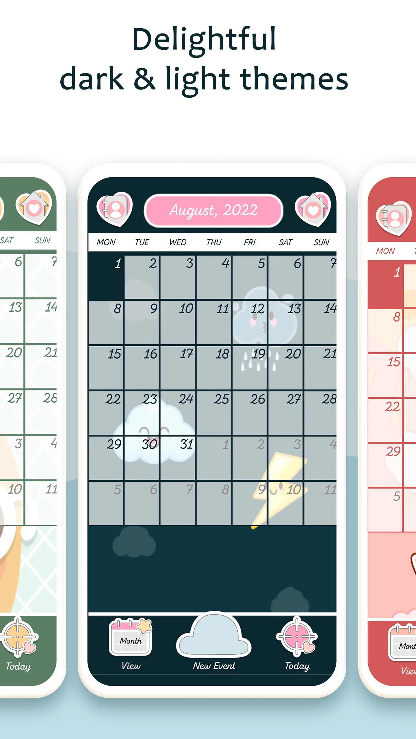 Rememberton: Cute Calendar | Indus Appstore | Screenshot