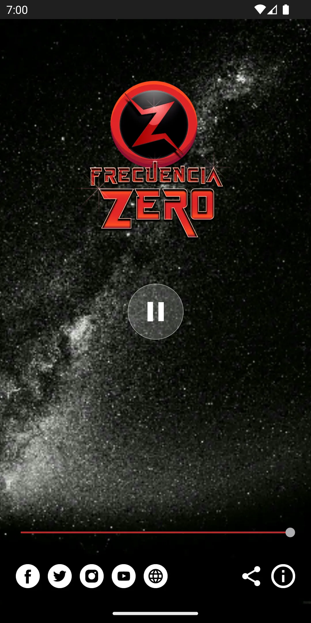 Frecuencia Zero FM | Indus Appstore | Screenshot