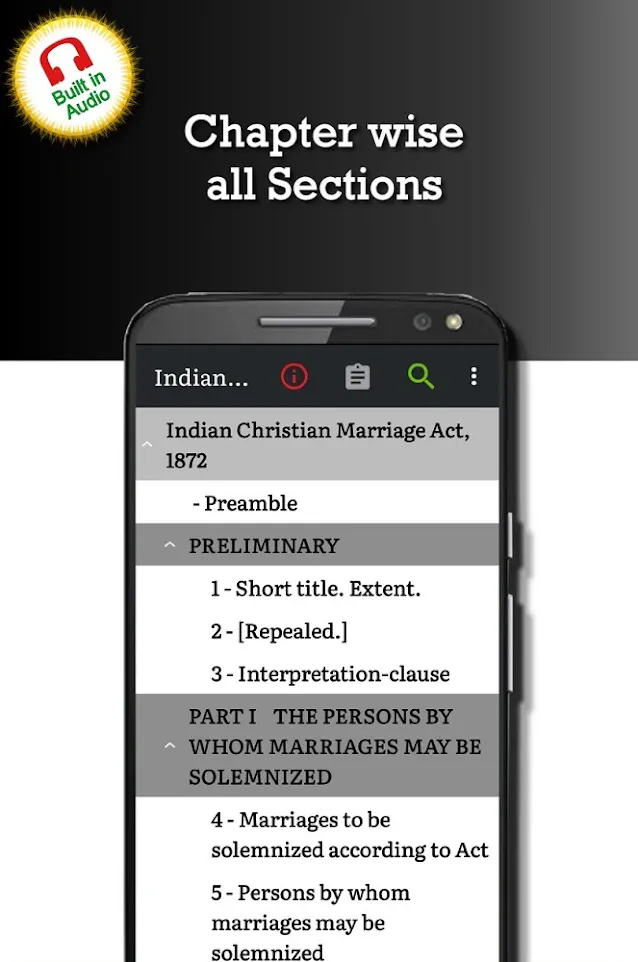 Indian Christian Marriage Act | Indus Appstore | Screenshot