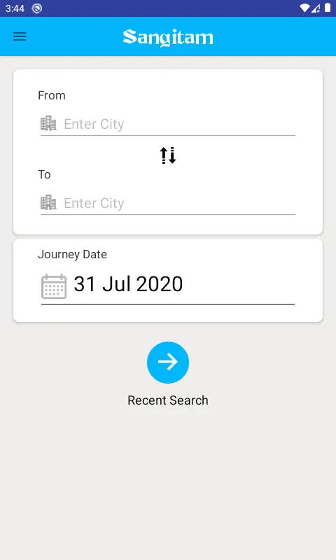 Sangitam Travels | Indus Appstore | Screenshot