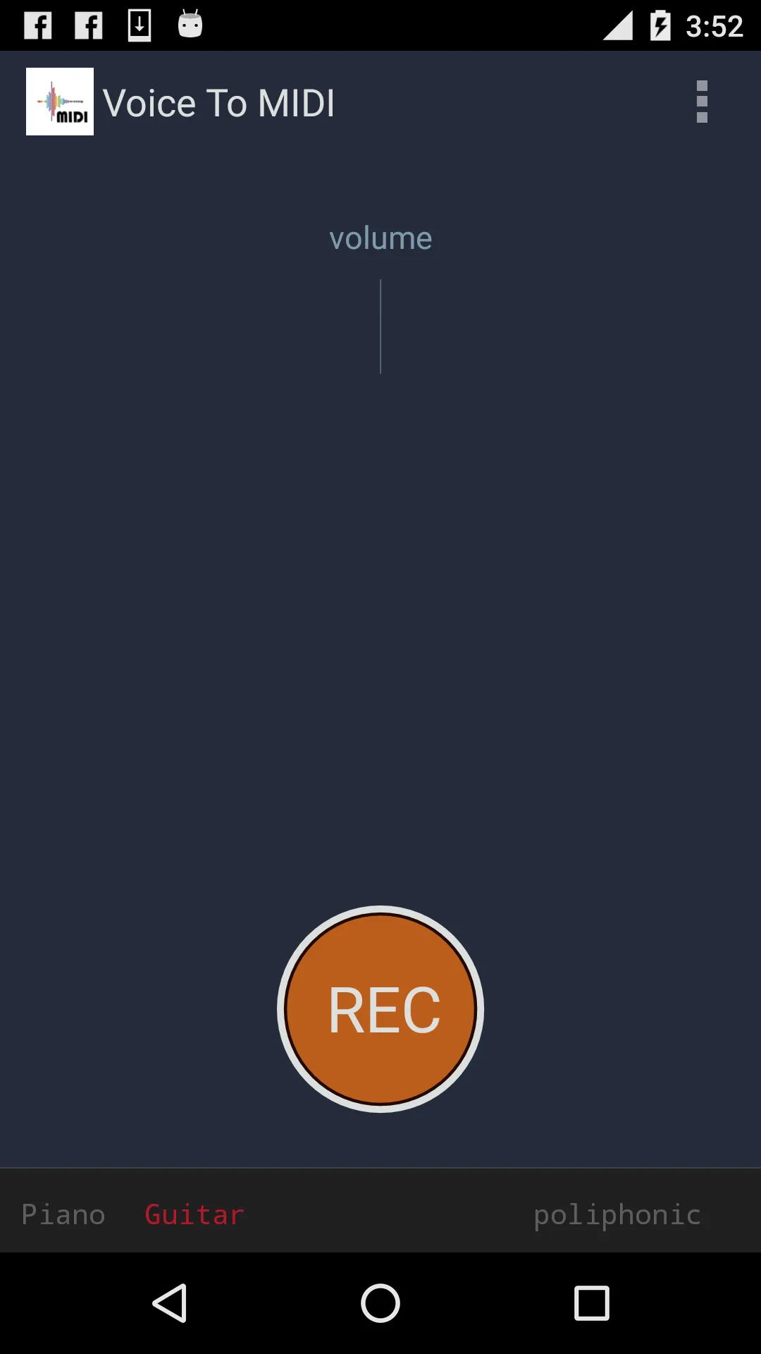 Voice to MIDI | Indus Appstore | Screenshot