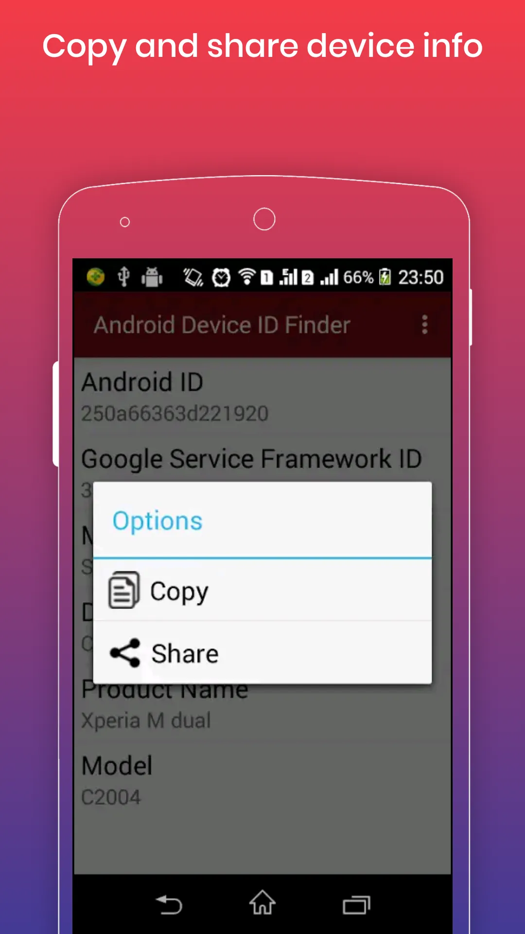 Device ID Finder for Android | Indus Appstore | Screenshot