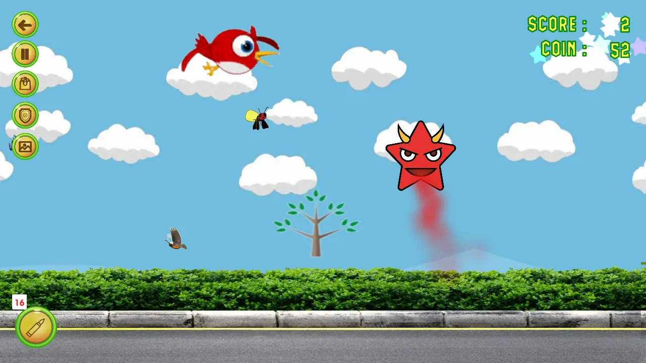 Flying Bird vs Monster | Indus Appstore | Screenshot