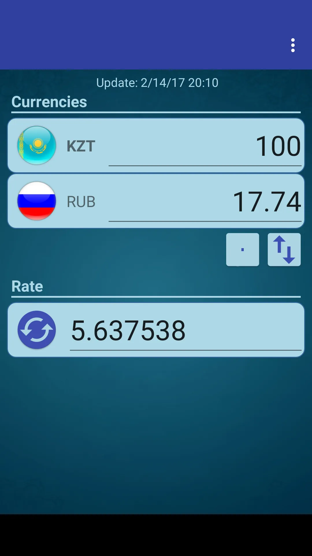 RUS Ruble x Kazakhstani Tenge | Indus Appstore | Screenshot