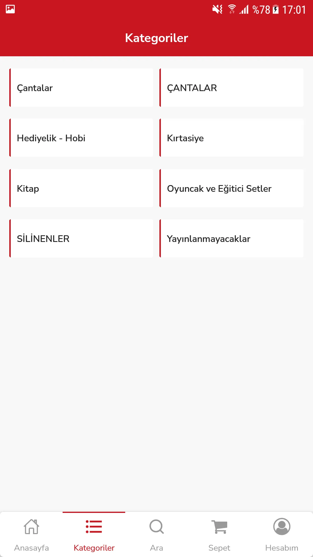 MK Kitap Kırtasiye | Indus Appstore | Screenshot