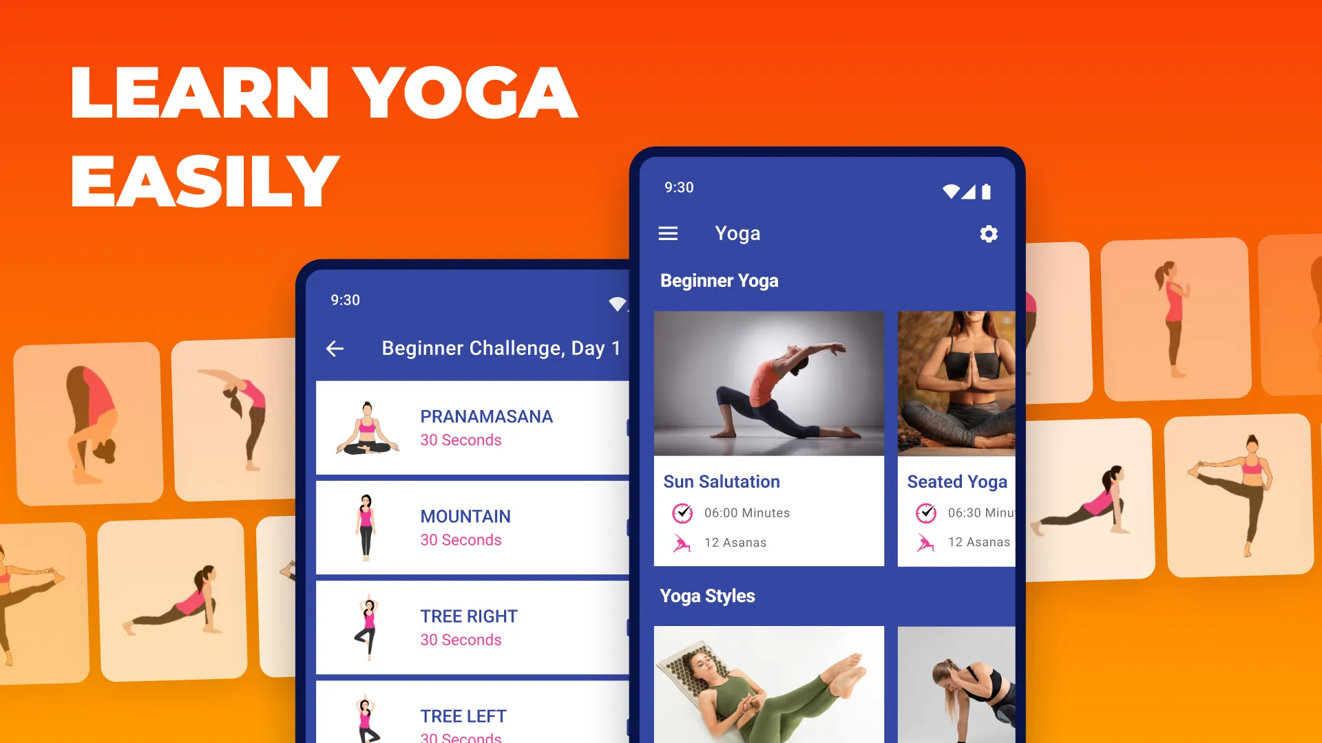 Daily Yoga Workout+Meditation | Indus Appstore | Screenshot