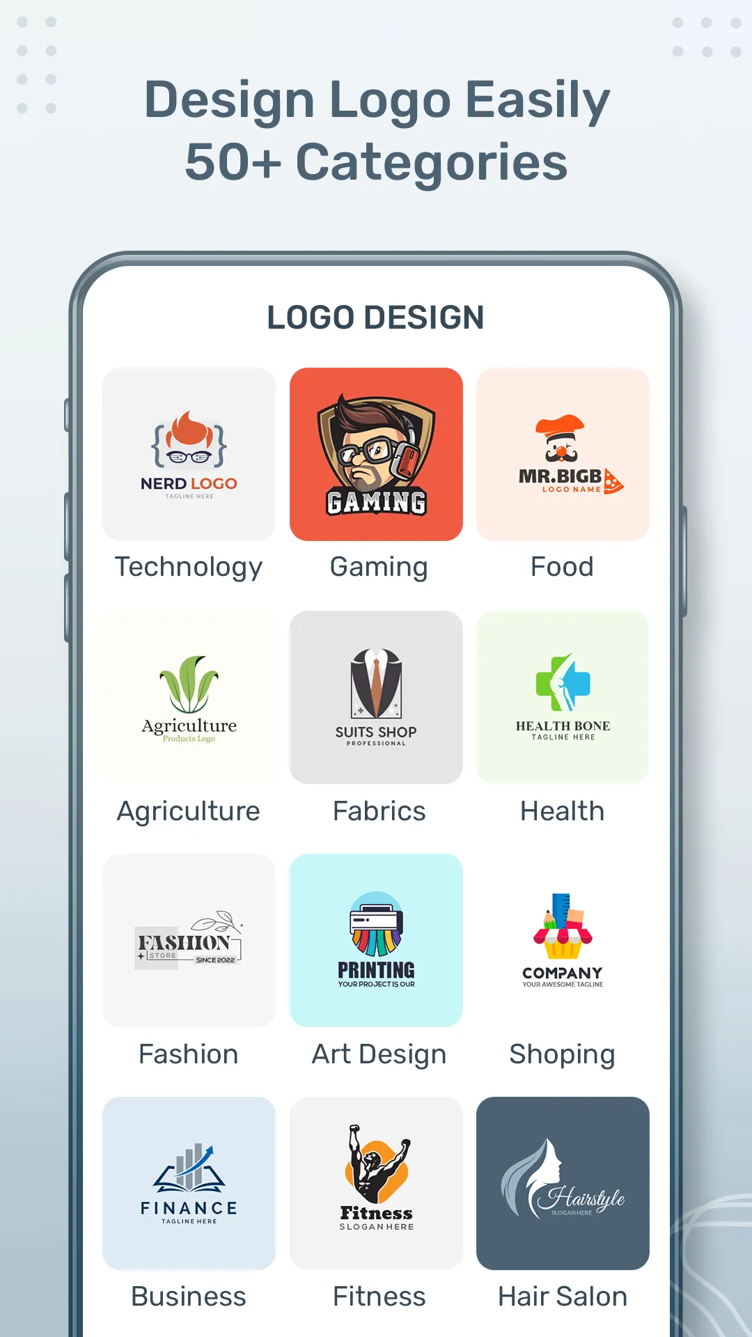 Logo Maker : Graphic Design | Indus Appstore | Screenshot