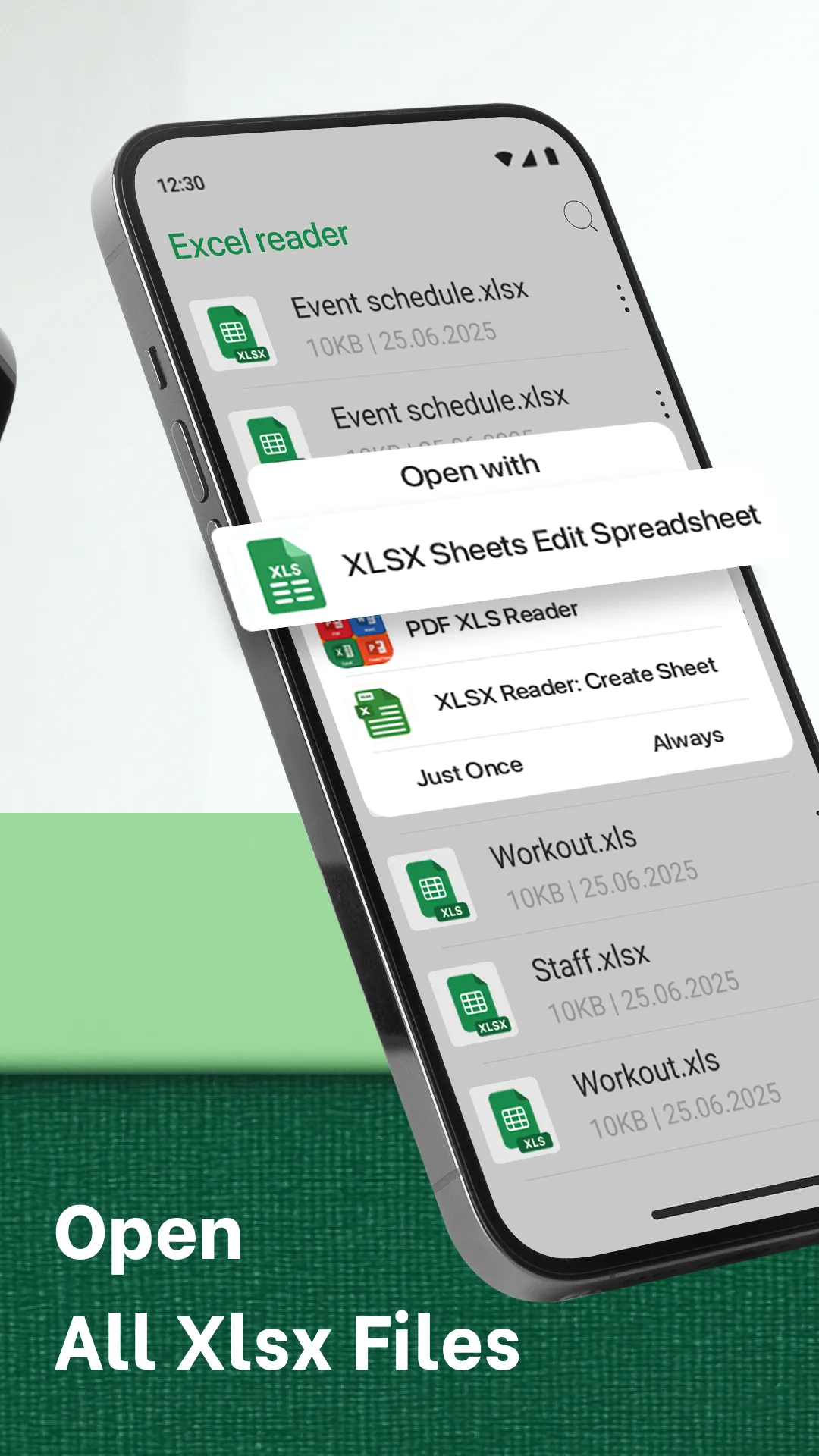 XLSX Sheets Edit Spreadsheet | Indus Appstore | Screenshot