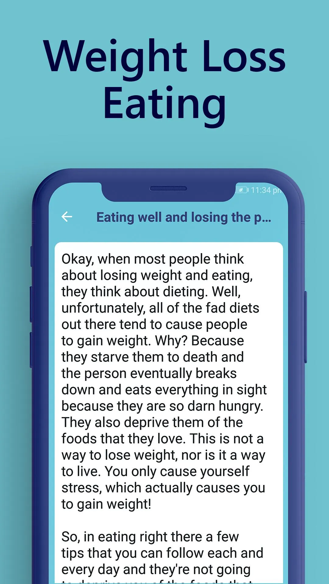 Weight Loss Tips & Tricks | Indus Appstore | Screenshot